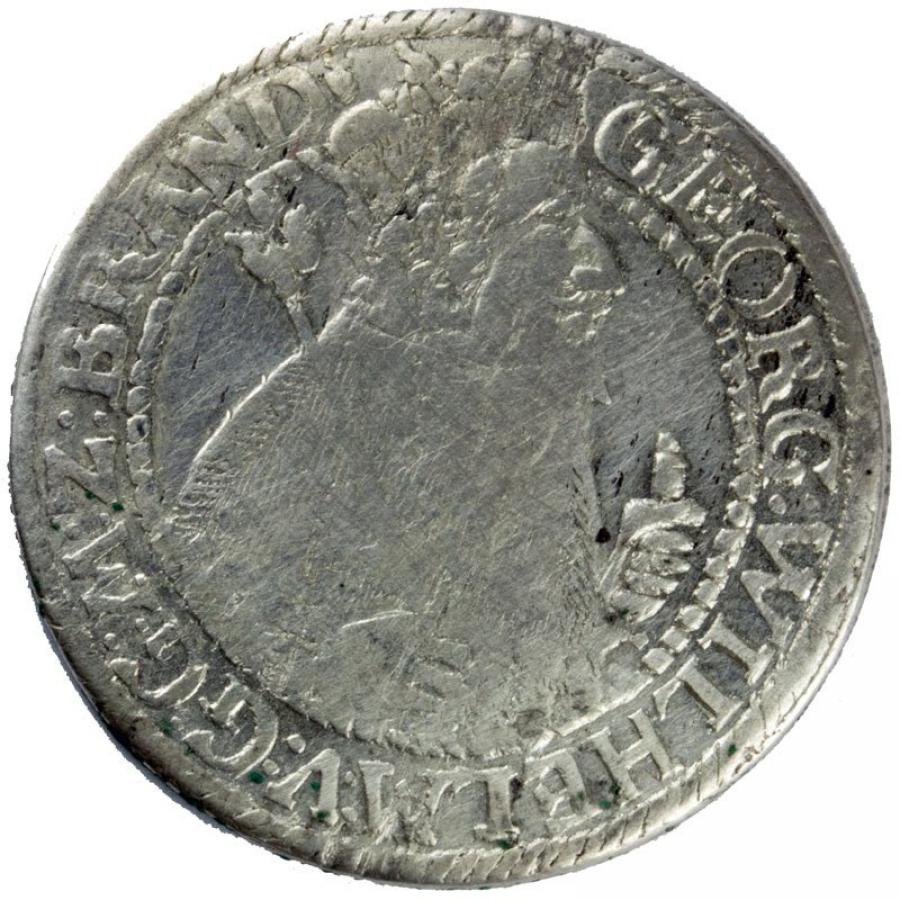 Ort 1624 Jerzy Wilhelm Ksiestwo Pruskie Krуlewiec