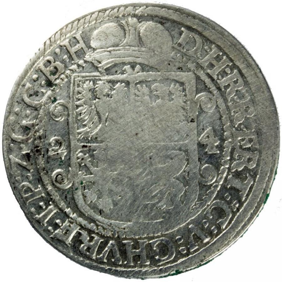 Ort 1624 Jerzy Wilhelm Ksiestwo Pruskie Krуlewiec
